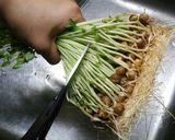 簡単♪豆苗のナムル♥作り方1写真