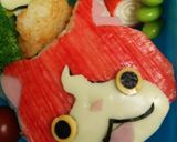 妖怪ウォッチ＊キャラ弁＊ジバニャン♡作り方4写真