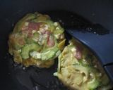 ゴーヤとチーズのチヂミ*カレー風味作り方4写真