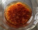 レンジで簡単あと一品♪梅たれ香味豆腐作り方1写真