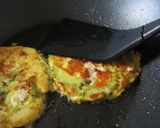 ゴーヤとチーズのチヂミ*カレー風味作り方5写真