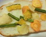 揚げmix野菜のマヨチーズトースト作り方2写真