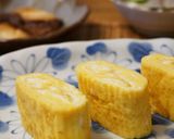 お弁当に☆黒胡麻入り厚焼き卵作り方8写真