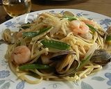 旬 春パスタ(アサリ/筍/きぬさや)作り方6写真