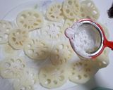 簡単！美味しい。レンコンの肉はさみ焼き作り方3写真
