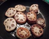 簡単！美味しい。レンコンの肉はさみ焼き作り方5写真