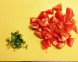 ❁崩し豆腐とトマトのあったかスープ❁作り方1写真