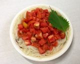 そうめんトマトやまなめスープ作り方7写真