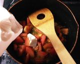 ❁崩し豆腐とトマトのあったかスープ❁作り方3写真