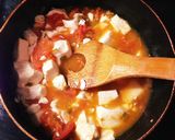 ❁崩し豆腐とトマトのあったかスープ❁作り方5写真