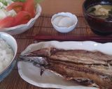 出勤前の癒しのサンマ定食＠キスブサ二階堂作り方14写真
