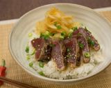 土鍋ごはん☆かつおの漬け丼作り方6写真