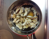 舞茸のかき玉汁作り方1写真