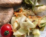 簡単☆コンソメだけで野菜炒め♪作り方1写真