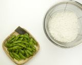 土鍋でご飯☆枝豆ご飯の炊き方作り方1写真
