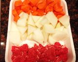 母の味♡大根・人参・牛肉の煮物作り方1写真