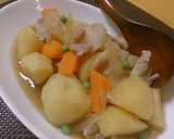 肉じゃが☆豚肉たっぷり生姜入り~♪作り方17写真