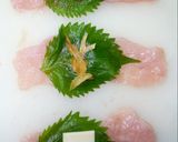 節約！鶏胸肉のしそ梅肉巻き♡お弁当にも♬作り方2写真