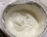 ハチミツサーバーで生クリームの泡だて☆作り方3写真