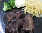 スペアリブの赤ワイン煮込み作り方5写真