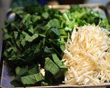 厚揚げの小松菜エノキあんかけ作り方1写真