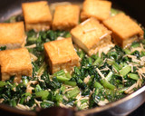 厚揚げの小松菜エノキあんかけ作り方4写真