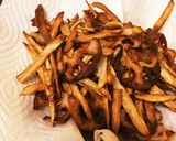 カリカリ根菜と牛肉の甘辛和え作り方3写真