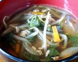 野菜☺具沢山のあったか醤油汁❀作り方6写真