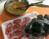 茄子の牛肉巻きを梨ソースとともに作り方2写真