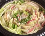 ほんだしで白菜と豚肉のミルフィーユ鍋作り方2写真