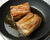 本格派☆豚肉のりんごソース作り方2写真