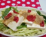 豆腐とキャベツの梅サラダ作り方3写真