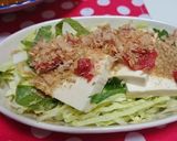 豆腐とキャベツの梅サラダ作り方4写真