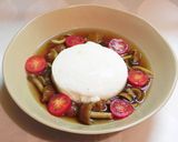 寄せ豆腐のなめこがけ作り方4写真
