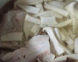 減塩✿豚バラとエリンギのミルクスープ✿作り方4写真