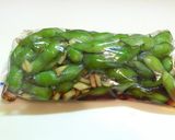 枝豆のにんにく醤油漬け作り方3写真