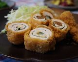 お弁当に☆ささみのチーズロールフライ作り方5写真