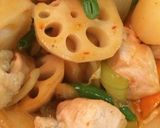 ★簡単★鳥肉のレンコン炒め作り方5写真