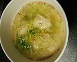 鶏団子の野菜スープ…ナゲット＊リメイク作り方5写真