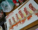 肉屋さん節約しゃきもやしジューシー肉巻き作り方3写真