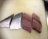 ハマチのガリバタ醤油焼き作り方2写真