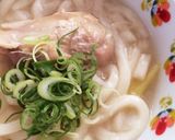 鶏とネギのおうどん作り方3写真
