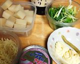 餅ピザ作り方1写真