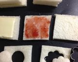 さくさくぱんだサンドイッチ作り方3写真