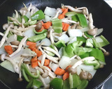 秋の味覚☆栗と鶏肉の中華炒め作り方4写真