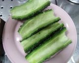 夏の思い出　もう一品のゴーヤのおひたし作り方1写真
