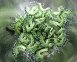 夏の思い出　もう一品のゴーヤのおひたし作り方4写真