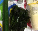 あと一品欲しい時に！わかめとツナのサラダ作り方1写真