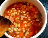 簡単おいしいポークビーンズ。作り方5写真