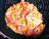 トマチーオムレツ☆あんかけご飯作り方2写真